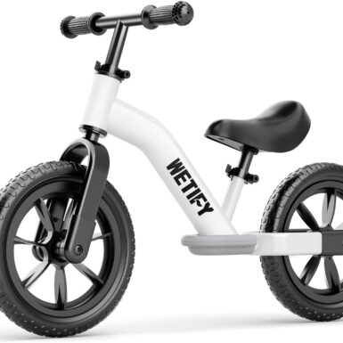 WETIFY Balance Bike 2 Year Old, 2-5 Year Old Toddler Balance Bike, No Pedal Bikes with Adjustable Handlebar & Seat, 2 3 4 5 Year Old Boyds Girls Birthday Gifts Toys